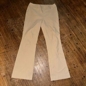 Chico’s 0/S ran flat front stretchy travelcore pull on pants